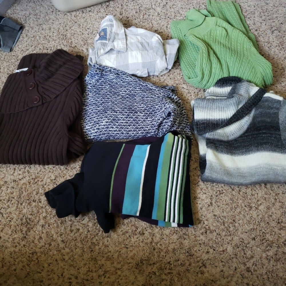 6 piece sweater bundle